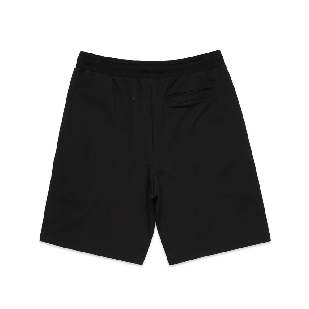 AS Colour 5916 Stadium shorts in Black, manufacturer rear photograph showing the plain back, pocket and waistband